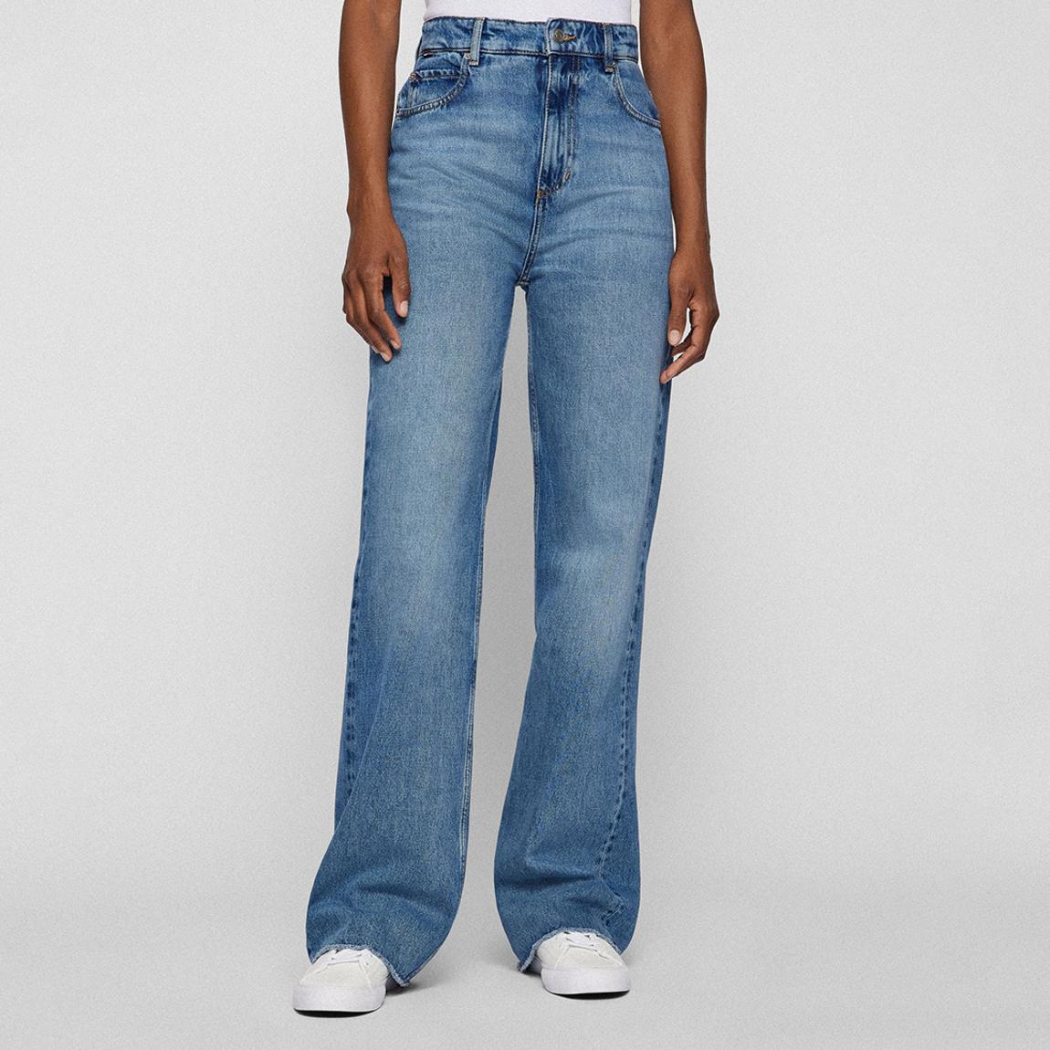 Blue Wide Leg Jeans main product photo