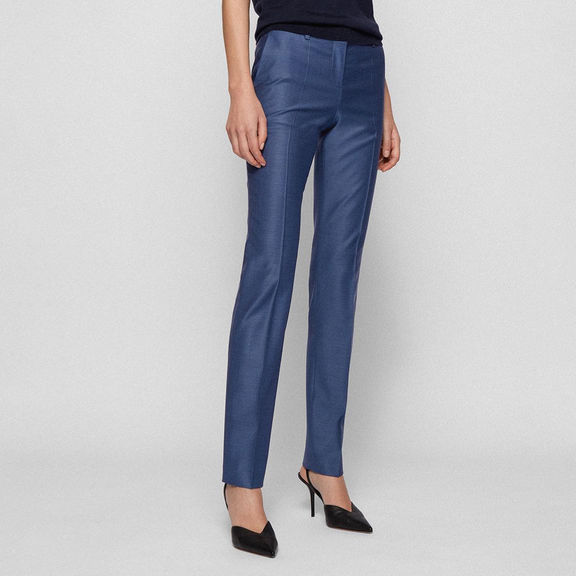 Blue Titana Wool Trousers main product photo