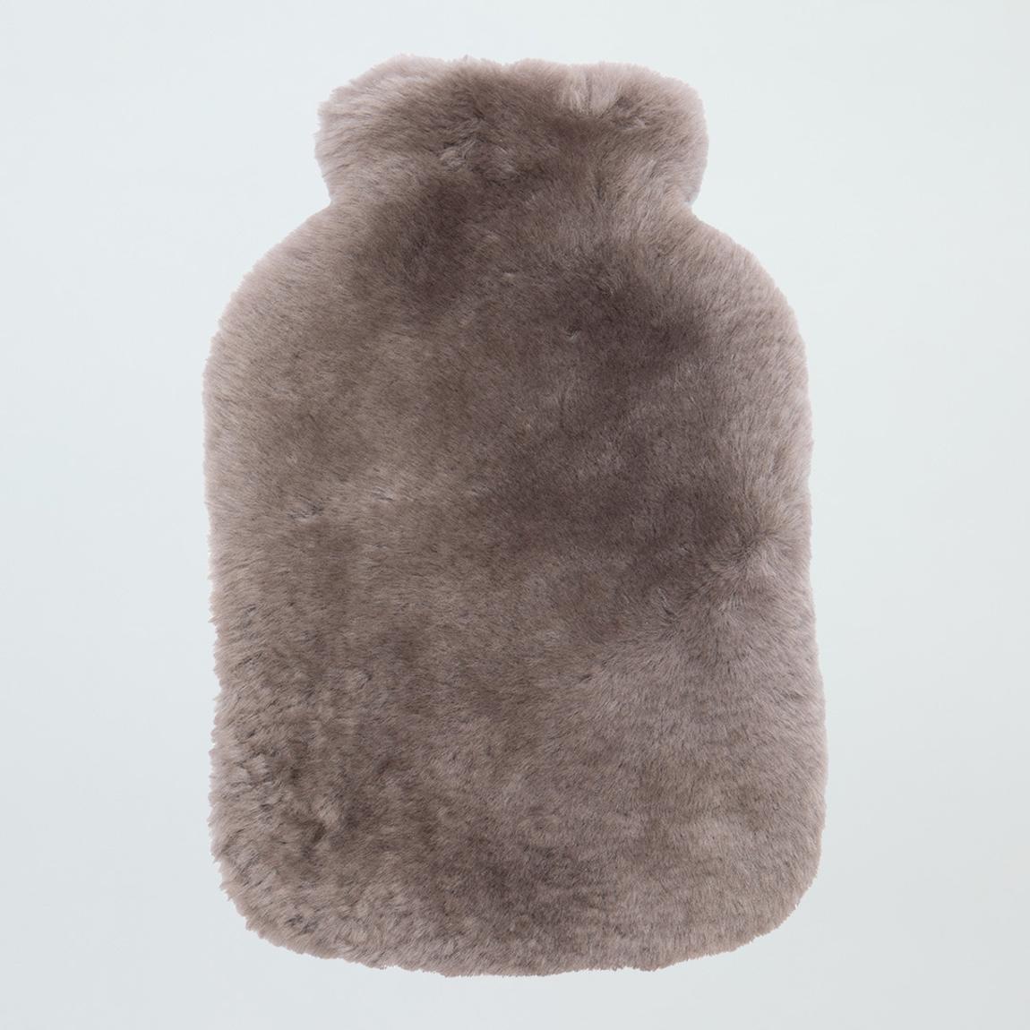 Taupe Shearling Hot Water Bottle Cover main product photo