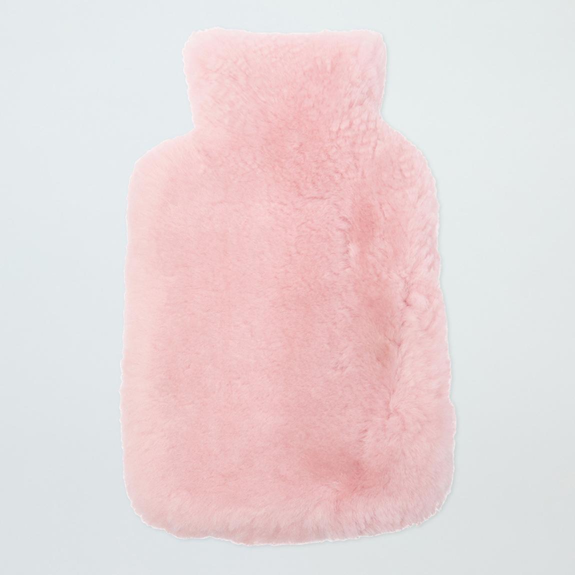 Pink Shearling Hot Water Bottle Cover main product photo