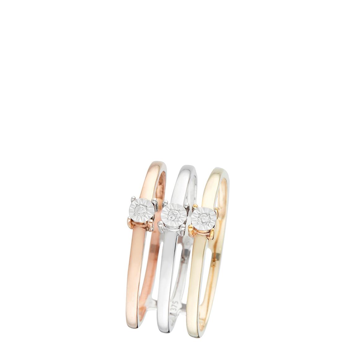 Gold Bario Diamond Ring main product photo