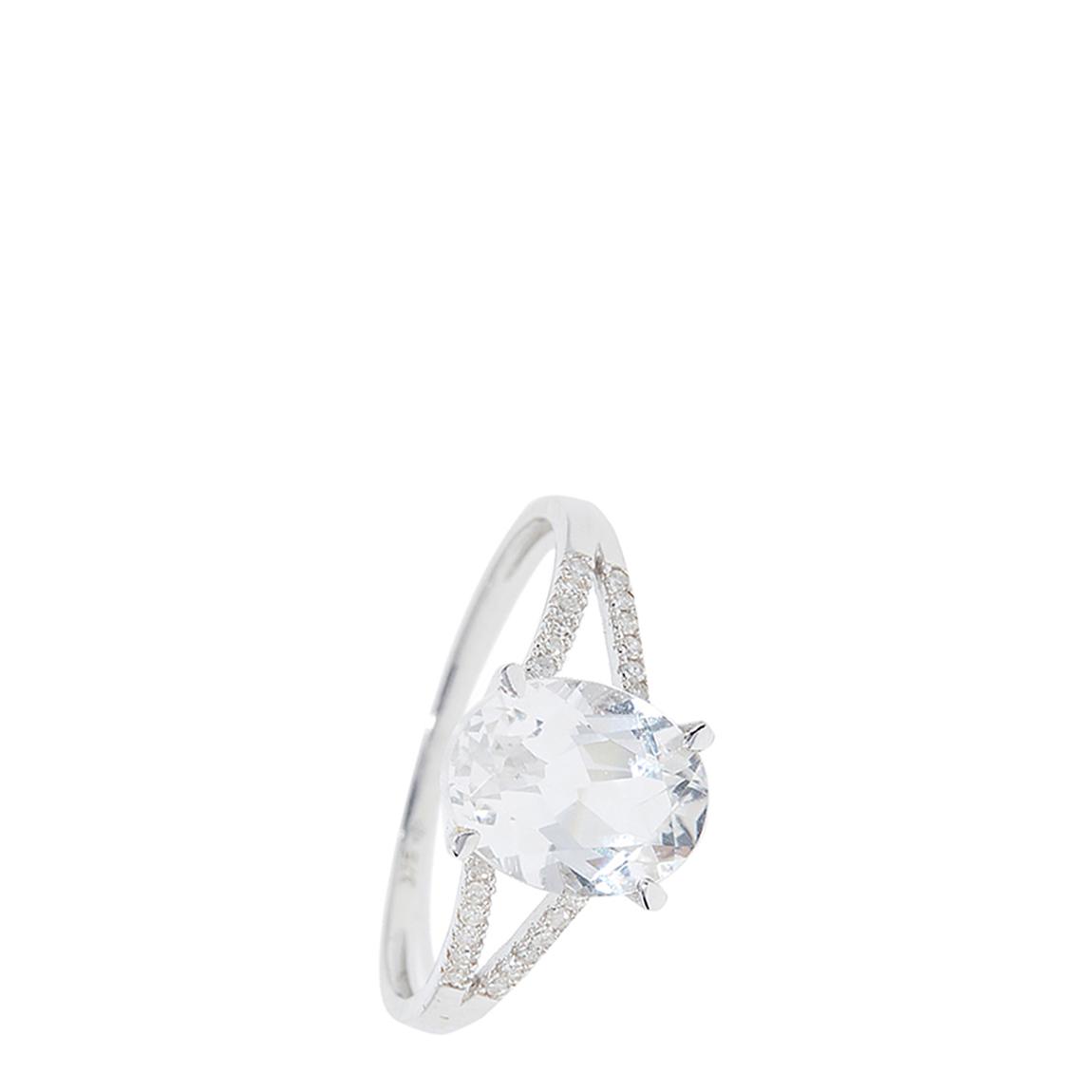 White Gold Miri Ring main product photo