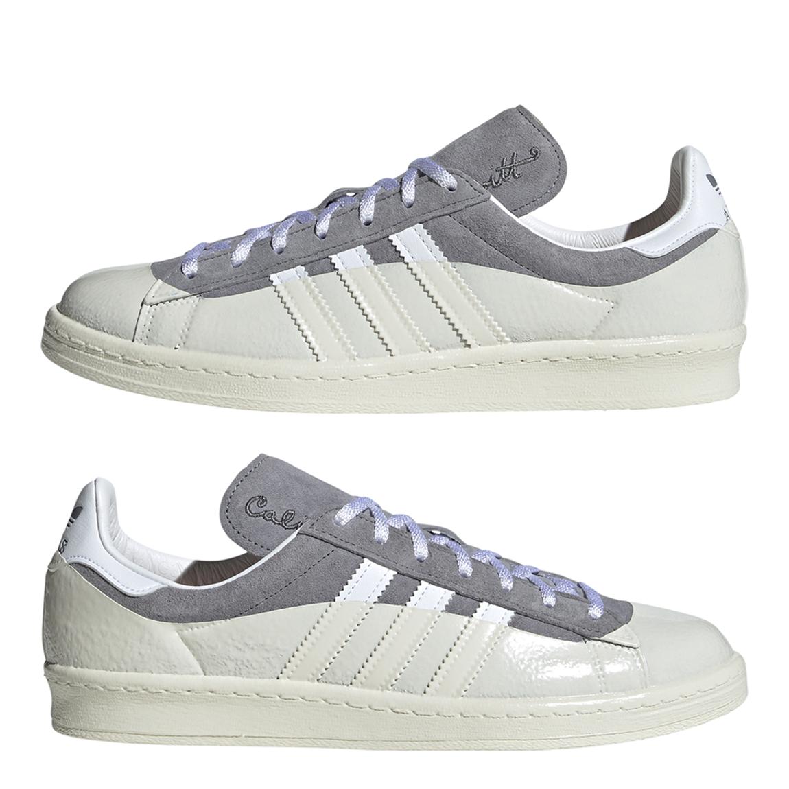 Adidas Men's Grey/White Adidas Originals x Cali Dewitt Campus 80s Trainers  - BrandAlley