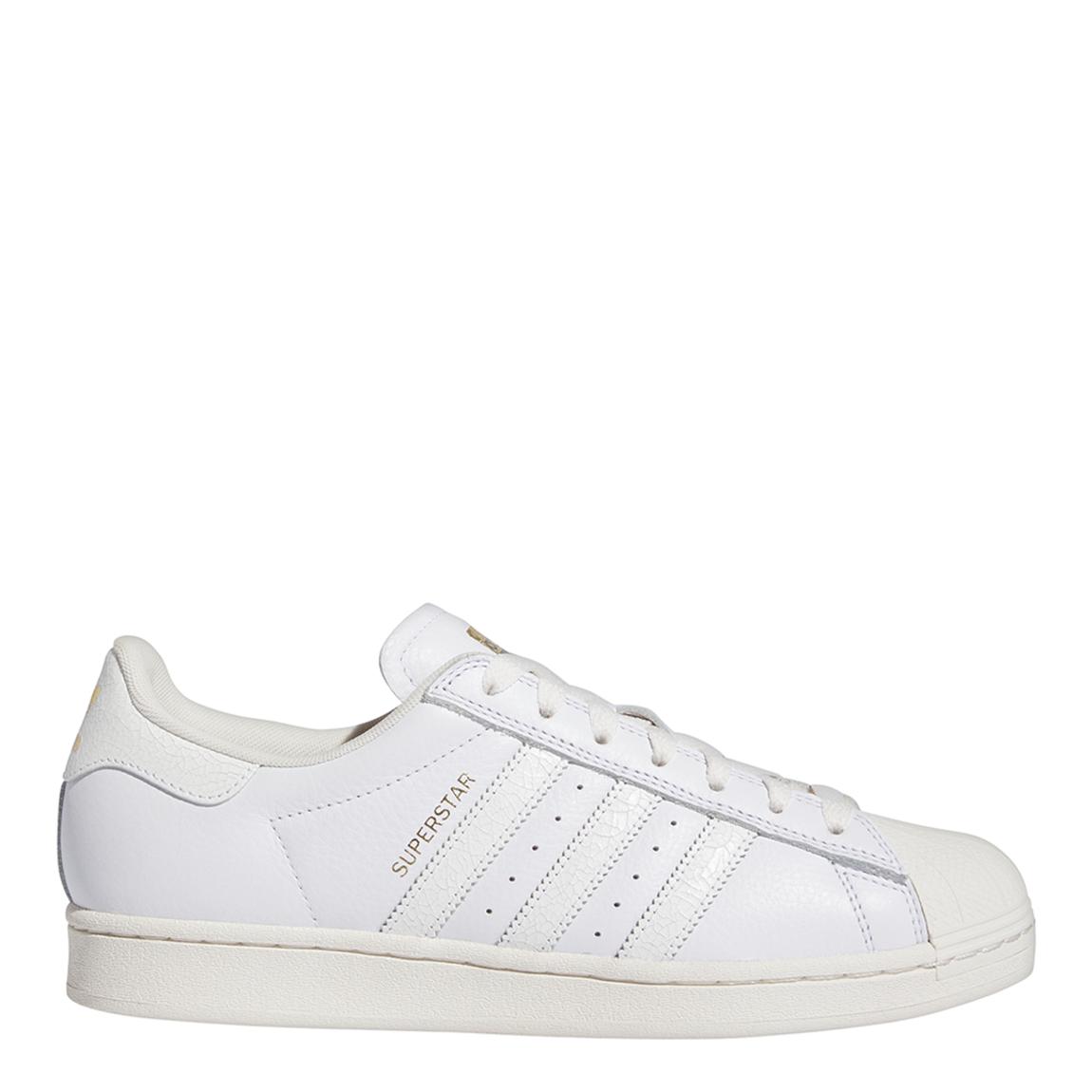 Men's White Adidas Superstar ADV Trainers main product photo