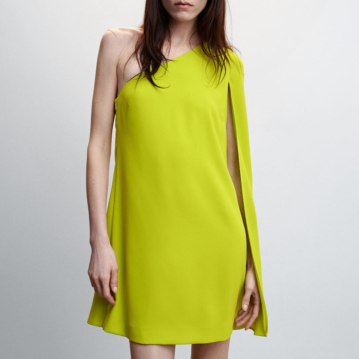 Lime Green Cape Dress main product photo