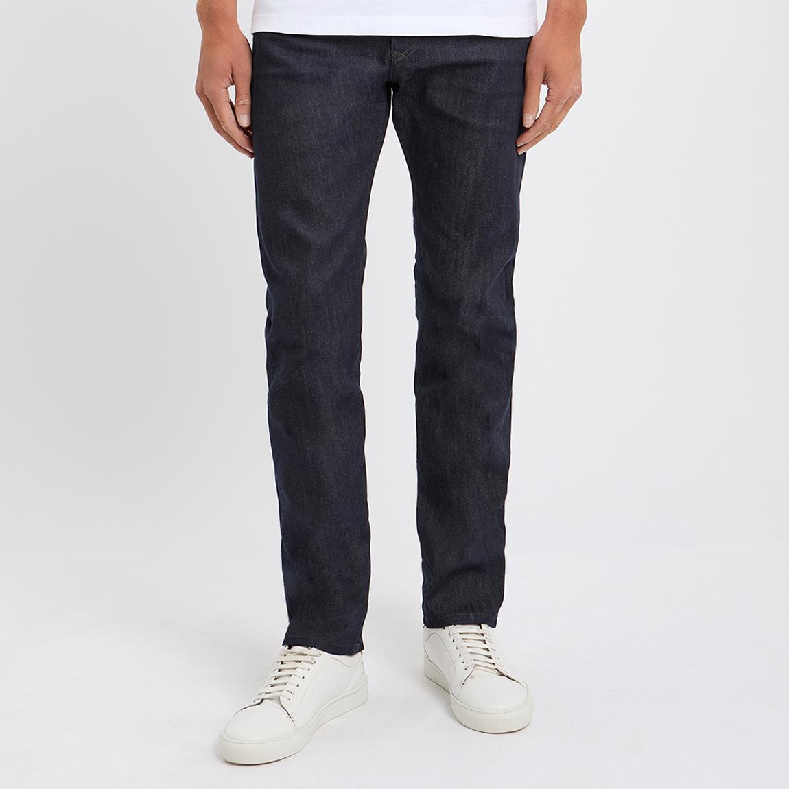 Dark Blue Buster-X Tapered Stretch Jeans main product photo