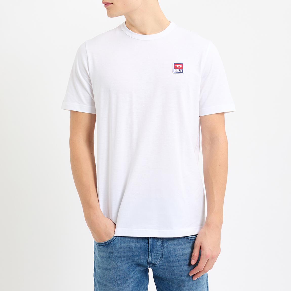White Just 16 Logo Cotton T-Shirt main product photo
