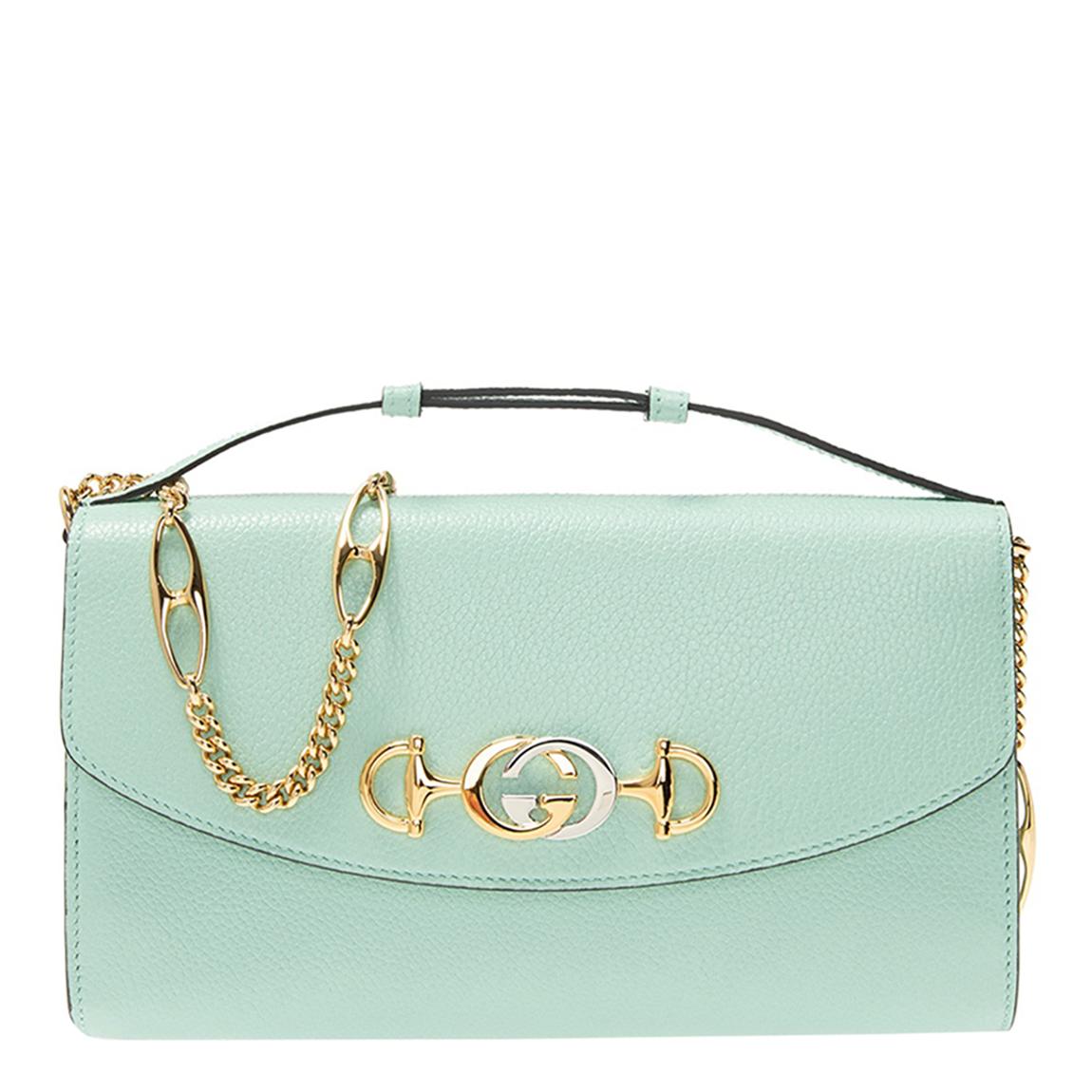 Gucci Blue Zumi Mini Crossbody Bag main product photo