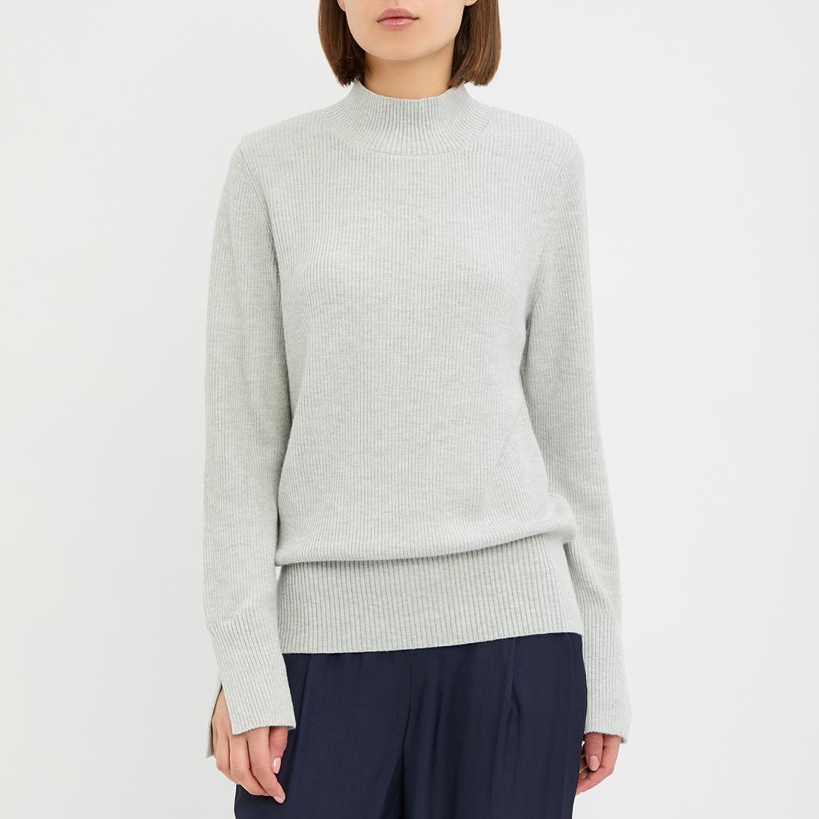 Grey Glory High Neck Cashmere Blend Jumper main product photo