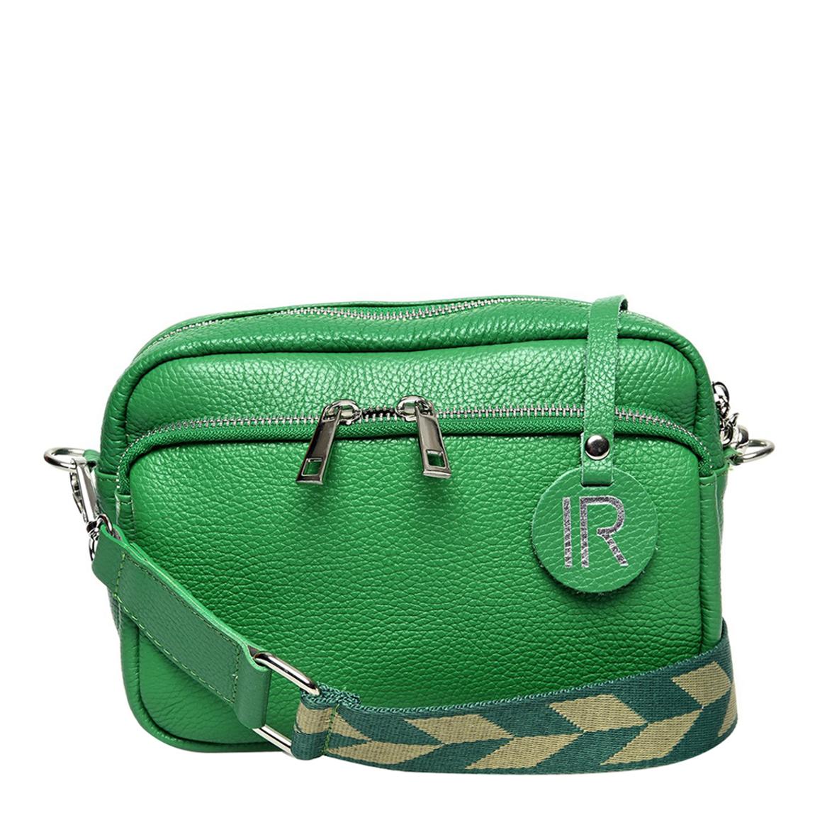 Green Leather Crossbody Bag main product photo