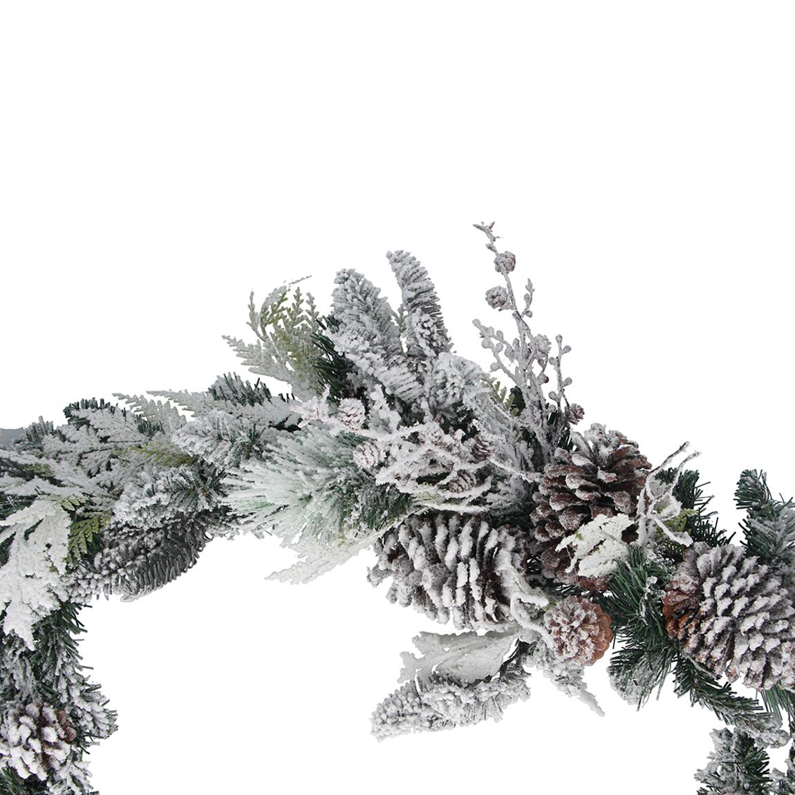 Snowy Fir & Cone Garland main product photo
