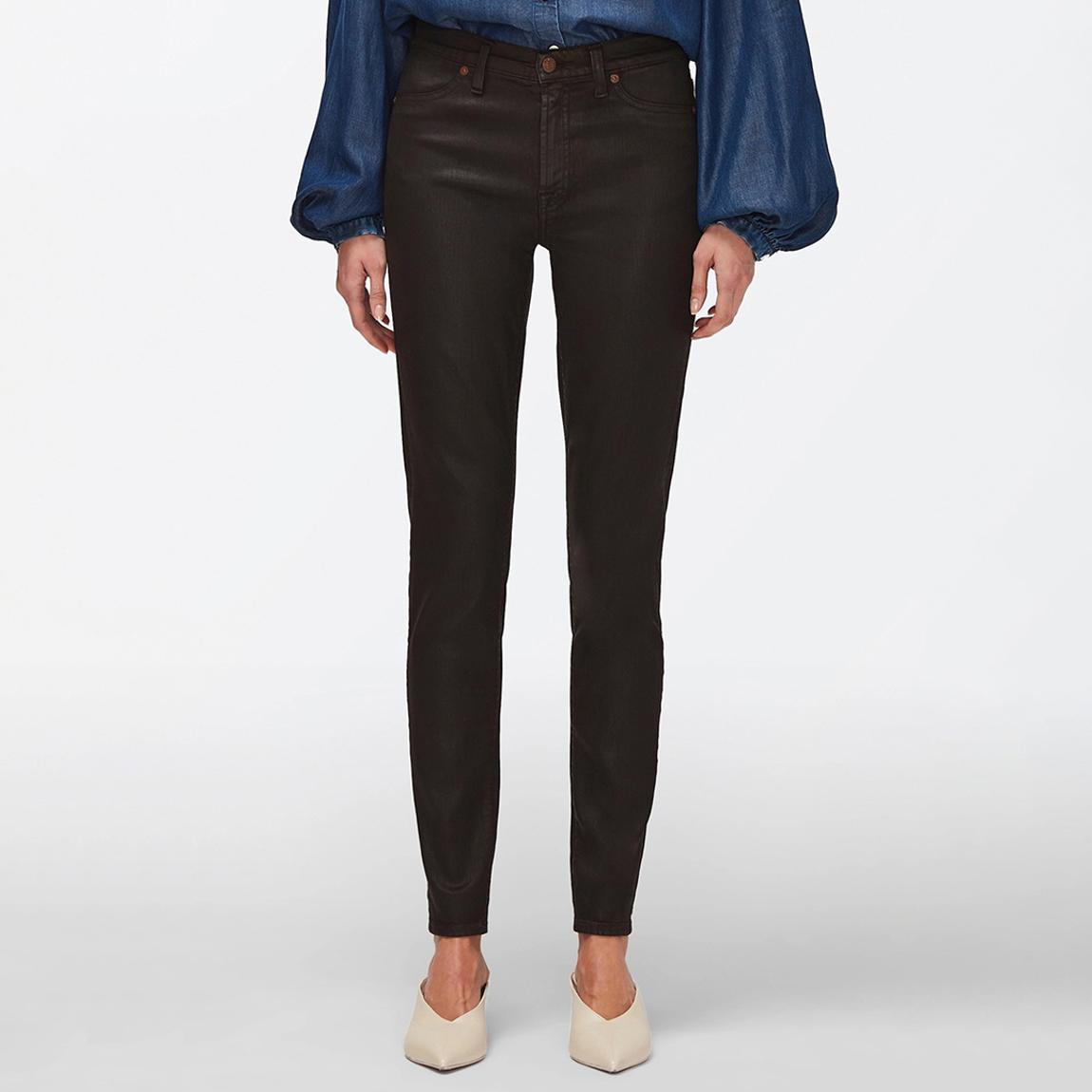 Coated Skinny Stretch Jeans main product photo