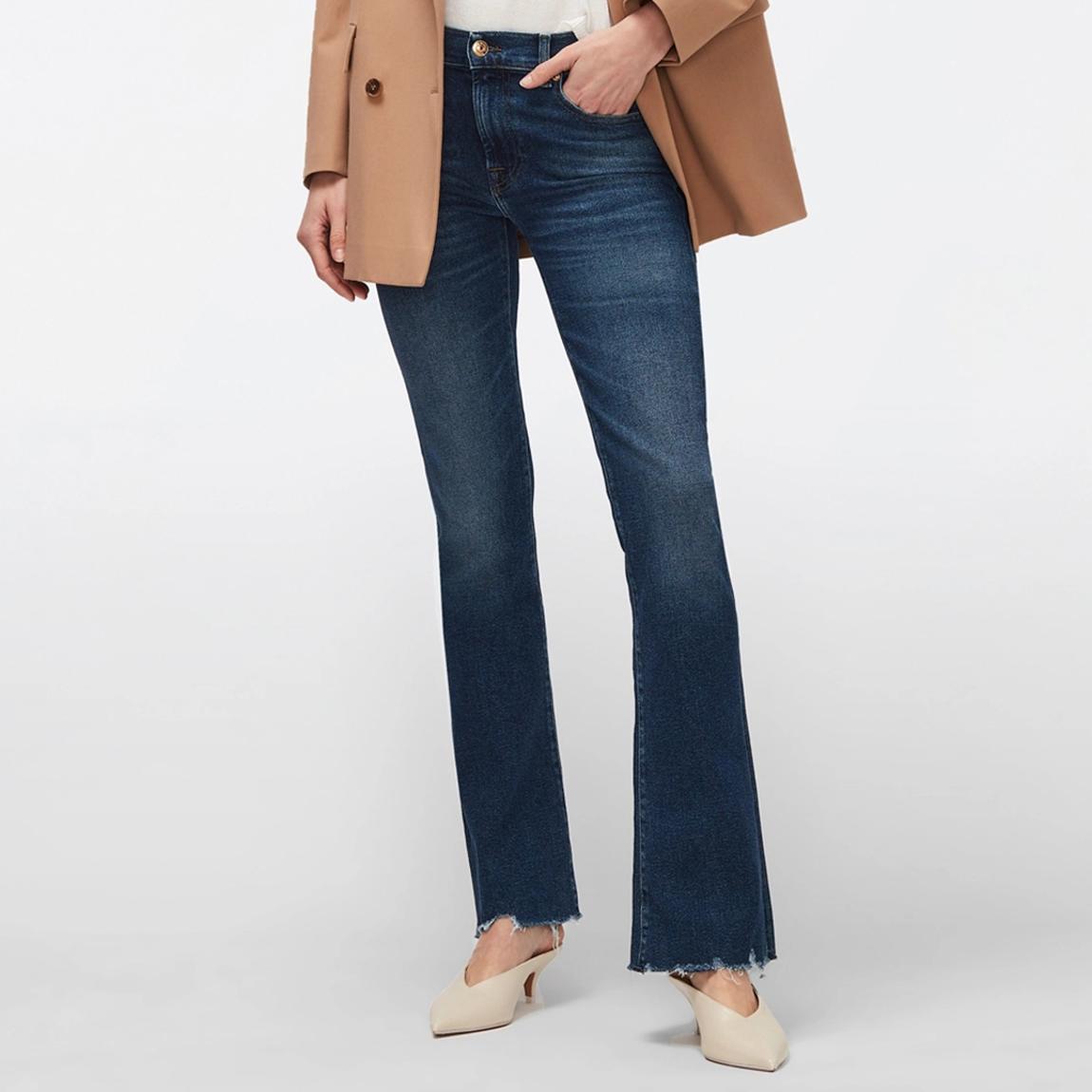 Indigo Stretch Bootcut Jeans main product photo