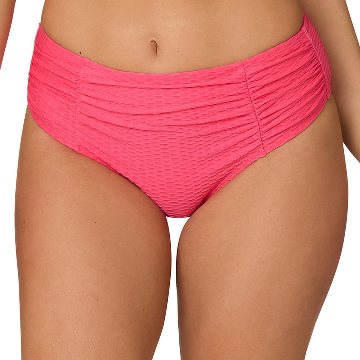Pink Omega Texture Brigitte Bikini Pant main product photo