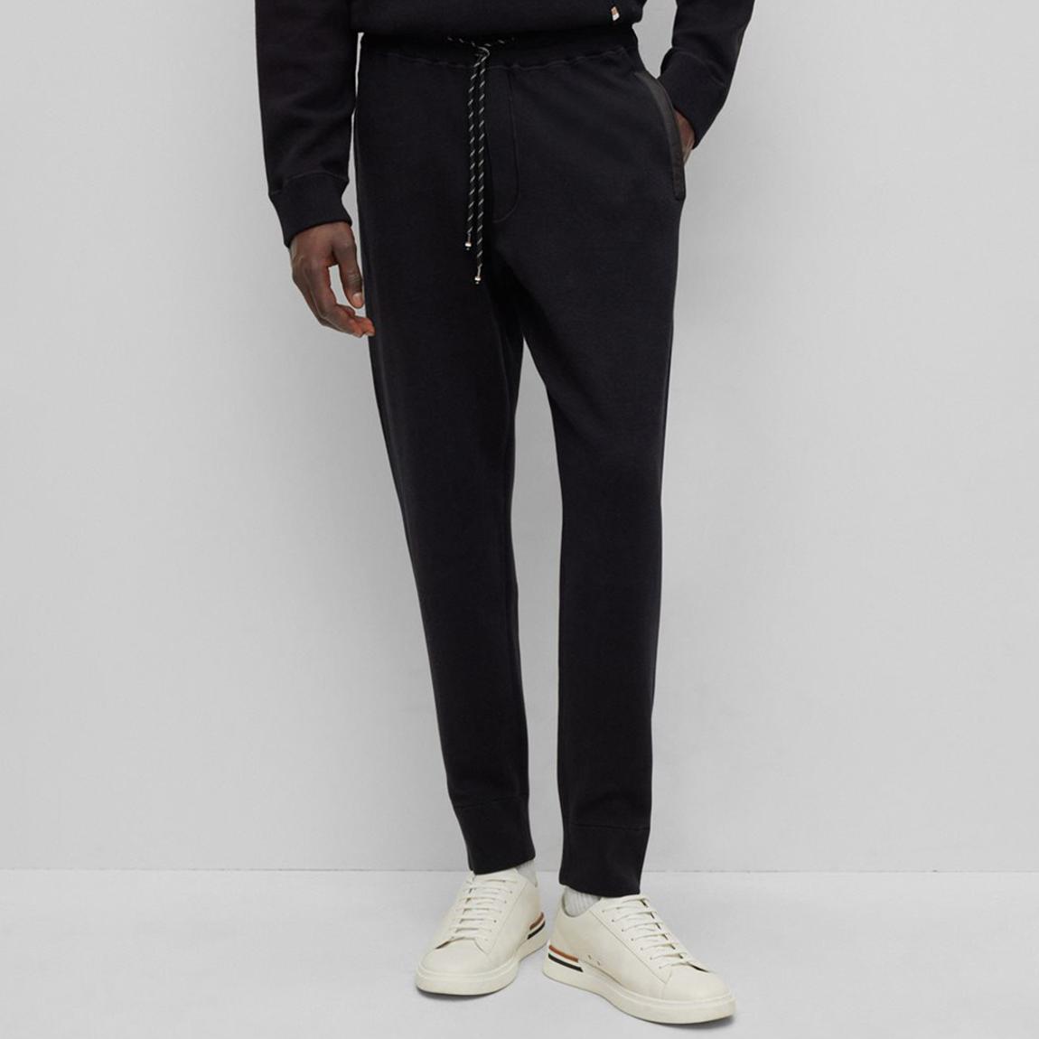 Black Lacri Wool Blend Tracksuit Bottoms main product photo
