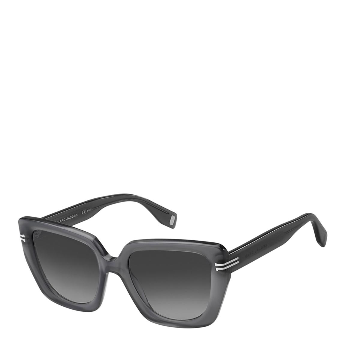 Women's Grey Rectangular Sunglasses 53mm main product photo