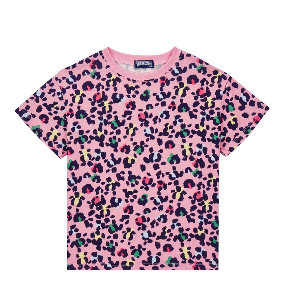 Pink Multi Leopard Print Top main product photo