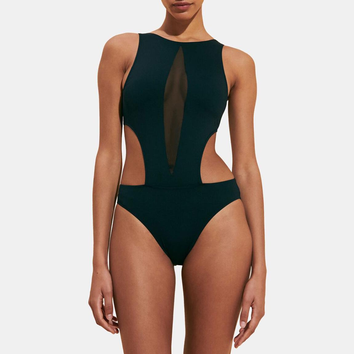 Black Lenora Swimsuit main product photo