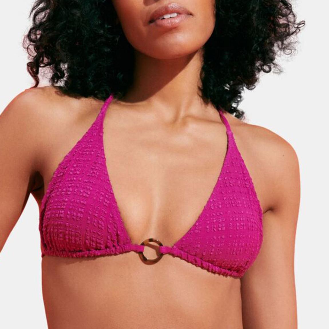 Pink Flou Bikini Top main product photo