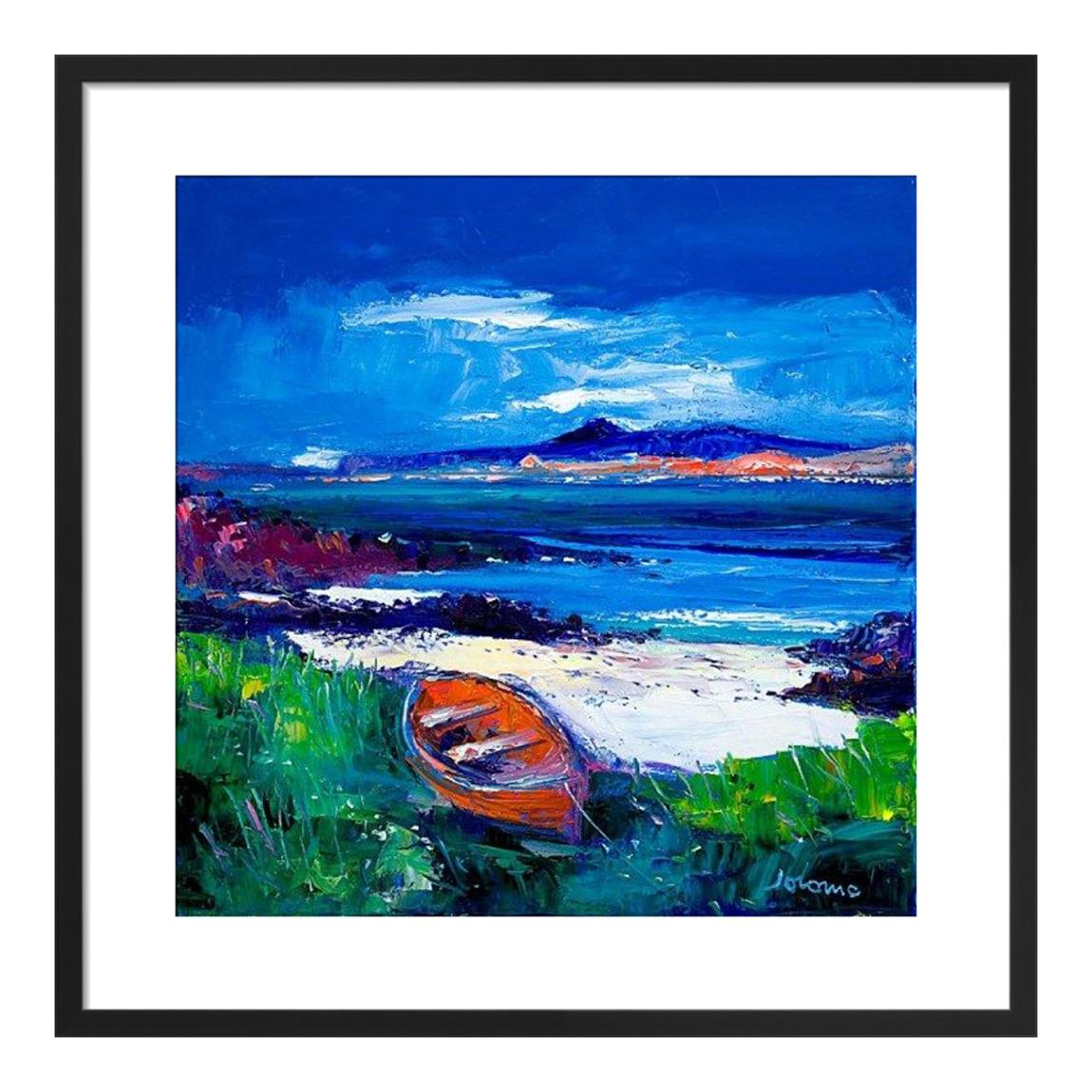 Iona and Ben More, Mull Framed Print, 50cm x 50cm main product photo