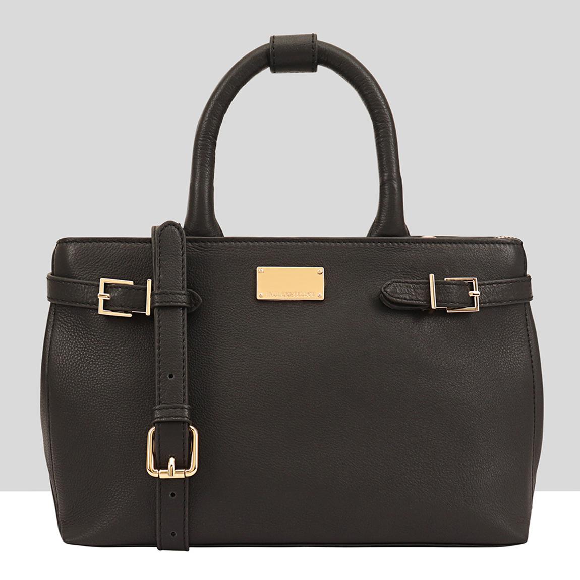Black Arie Leather Handbag main product photo