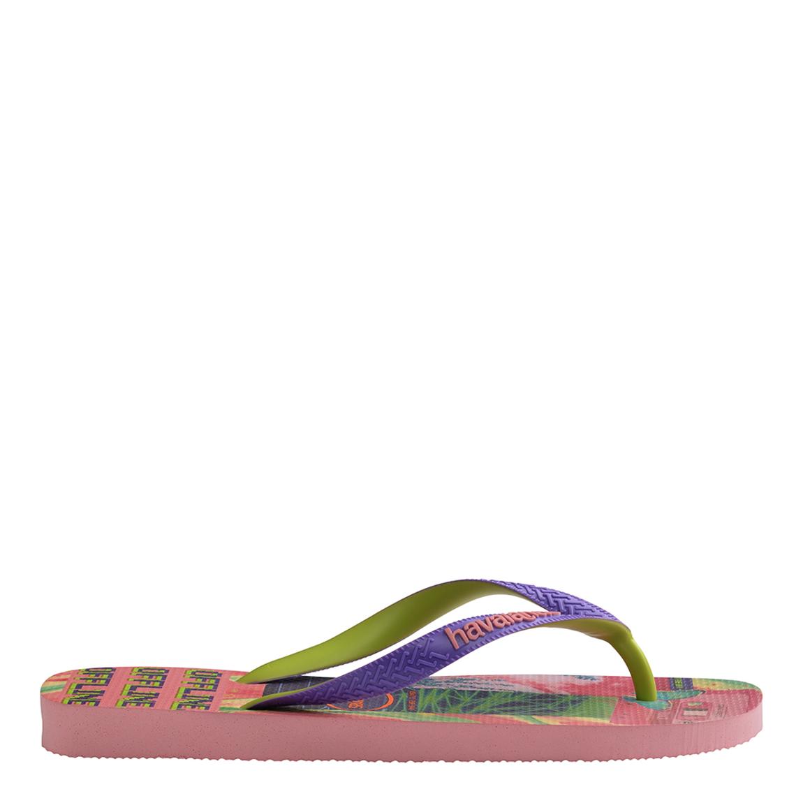 Women Pink Multi Top Flip Flop main product photo