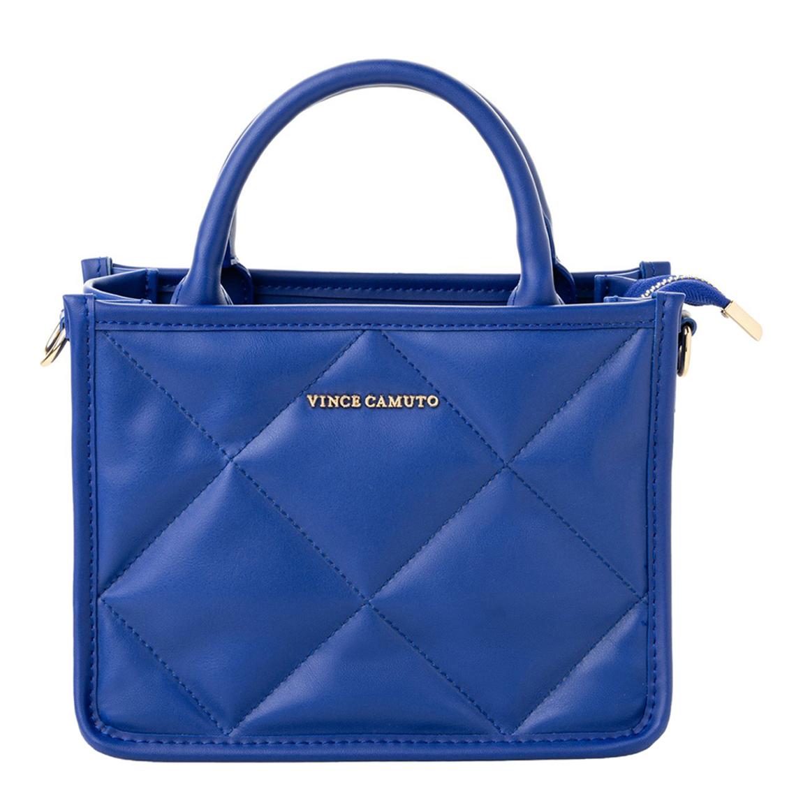Sax Blue Leather Handbag main product photo