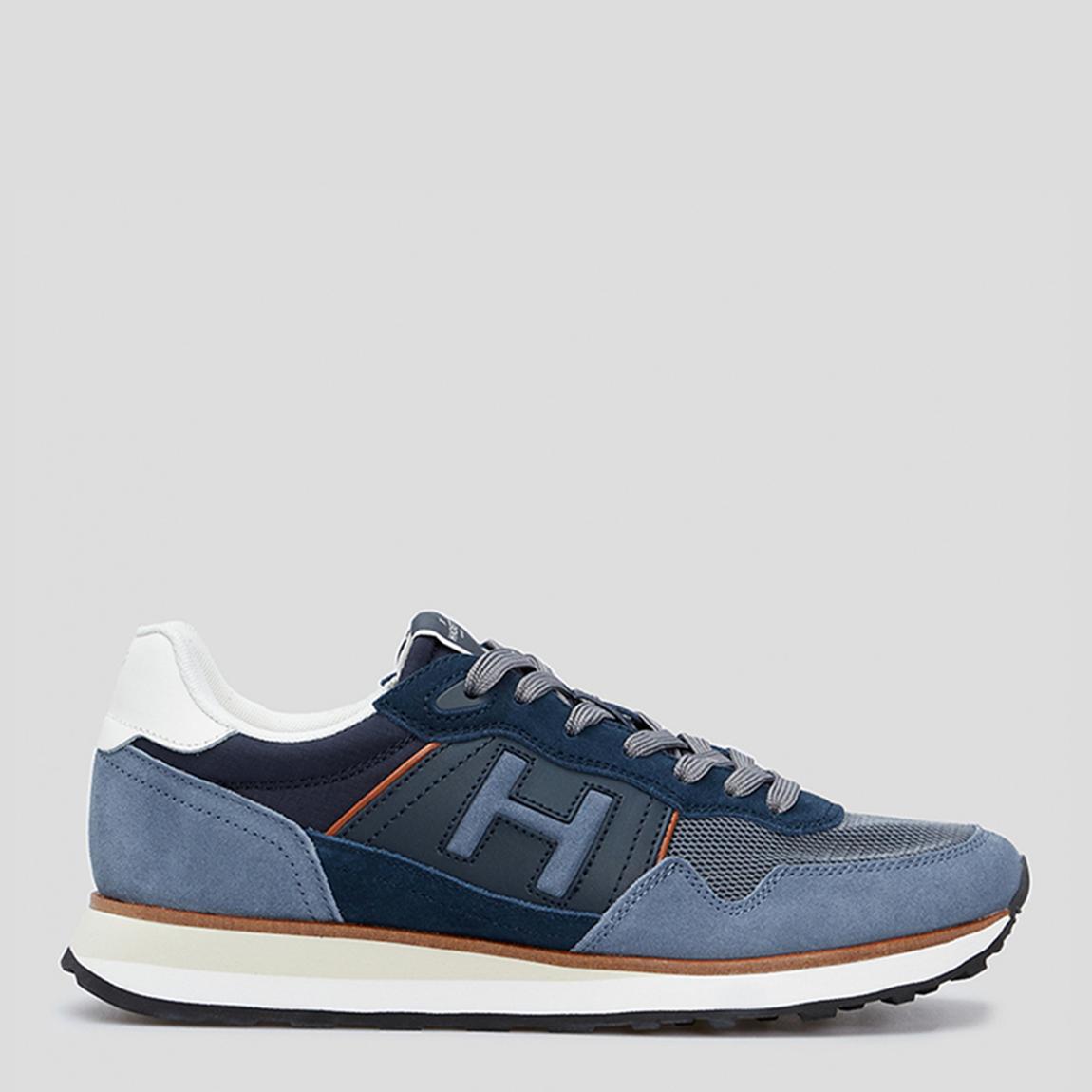 Blue Suede Mesh Trainers main product photo