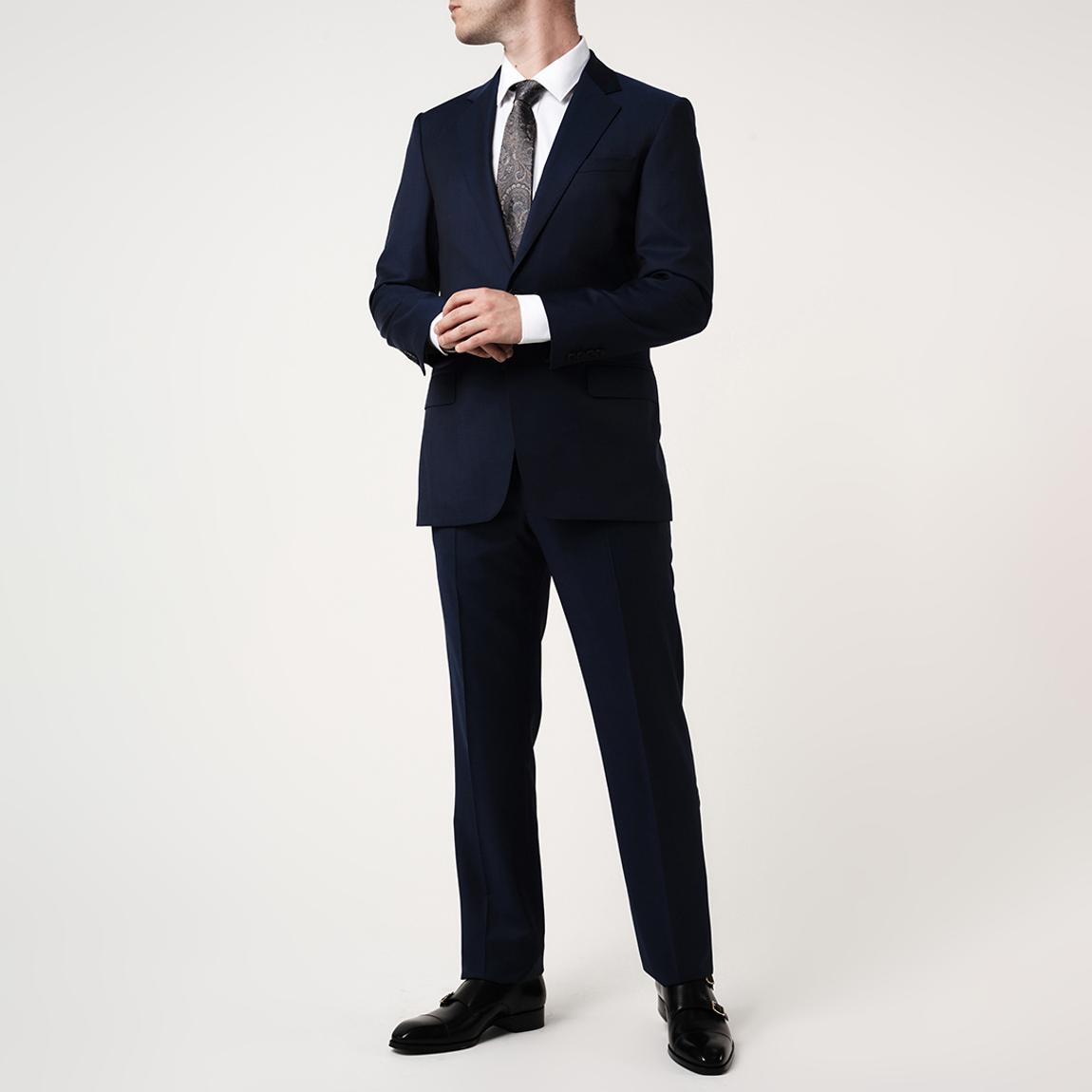 Navy Wool Suit main product photo
