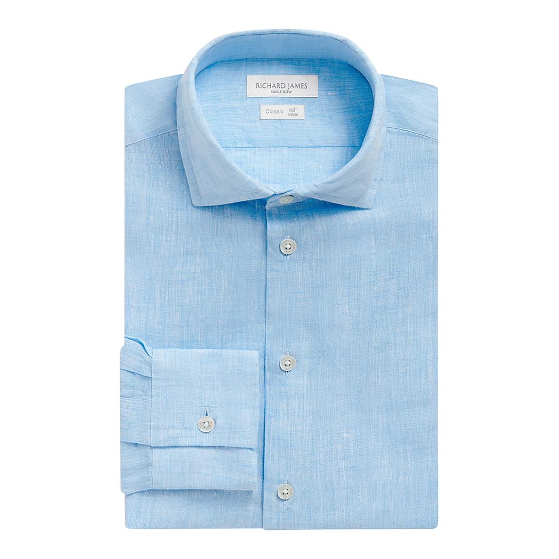 Sky Linen Regular Fit Shirt main product photo