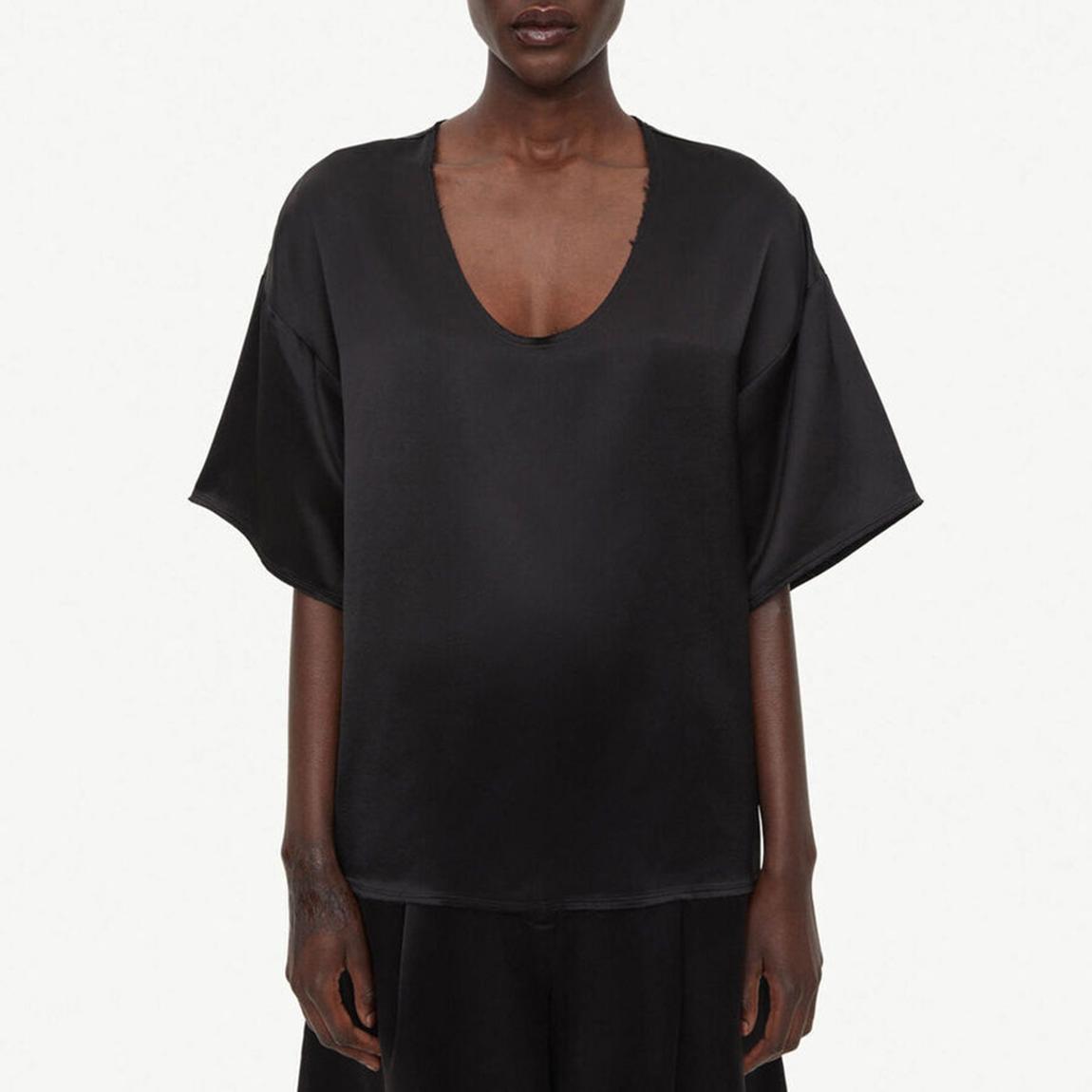 Black Pilavis Short Sleeve Top main product photo
