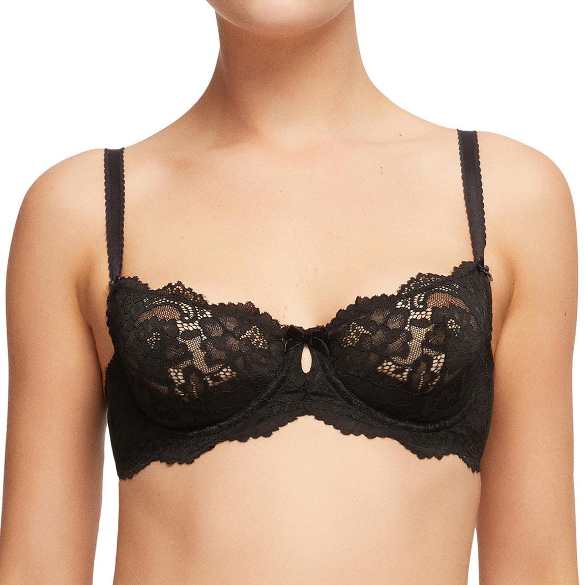 Black Cora Underwire Bra main product photo
