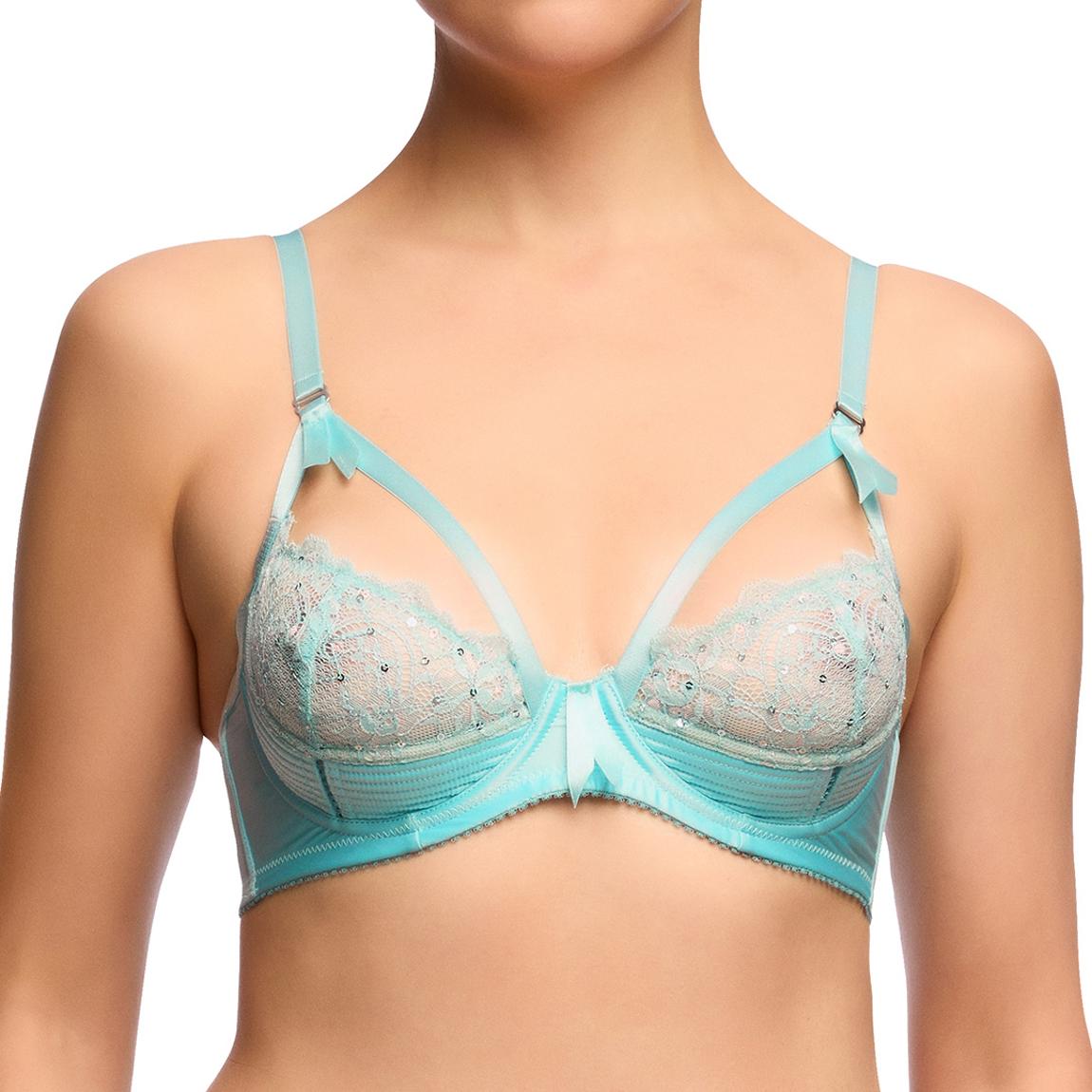 Blue Madame X Underwire Bra main product photo