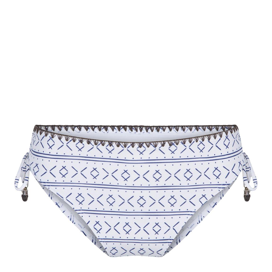 White Print Bikini Brief main product photo