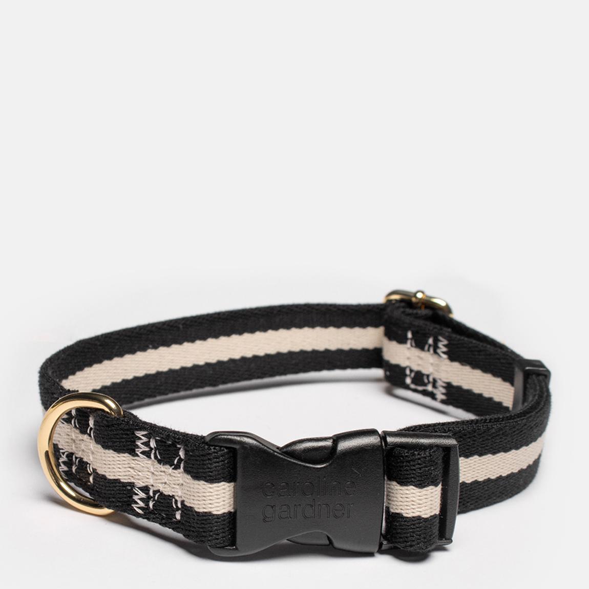 Black/White Dog Collar M/L main product photo