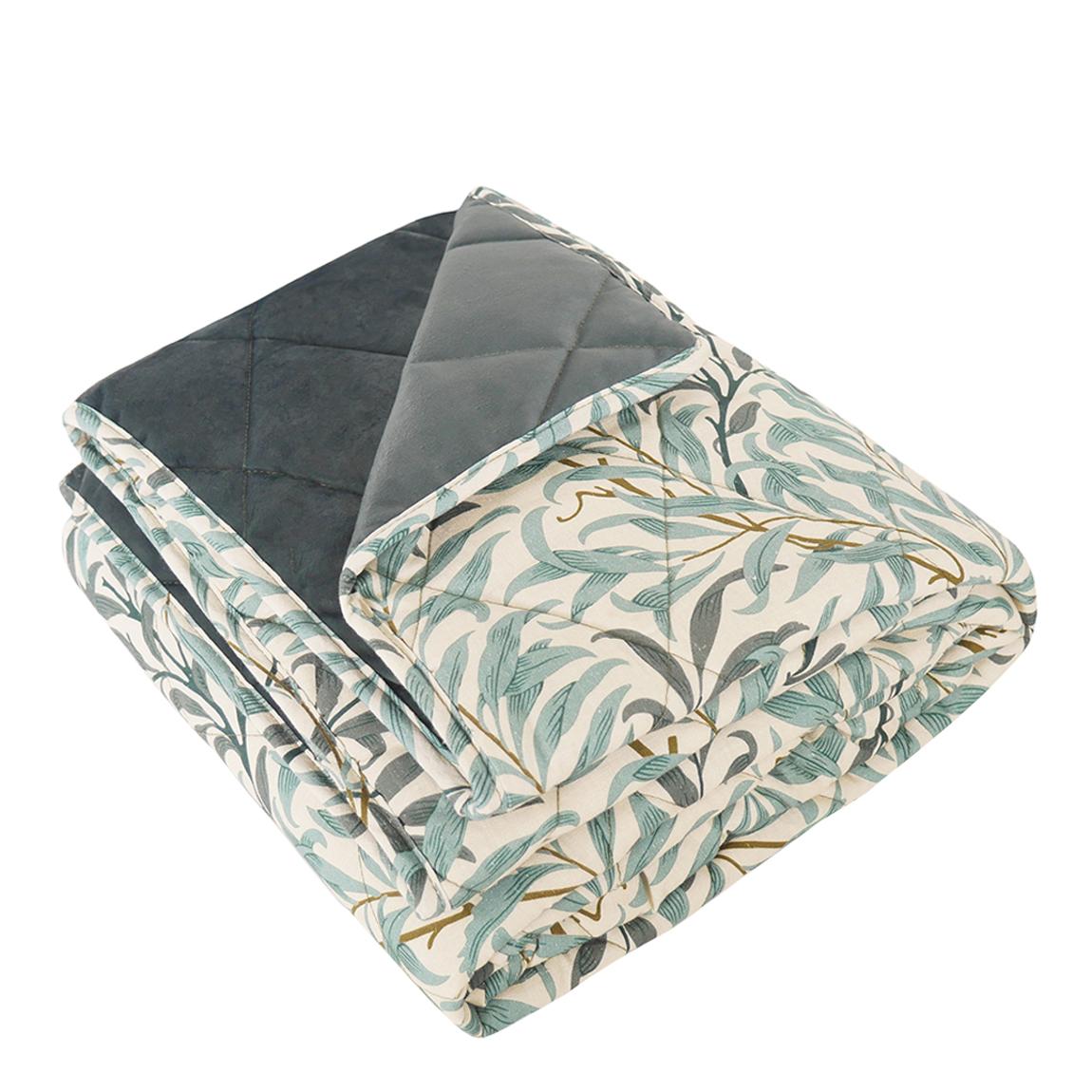 Willow Boughs Pet Blanket, Ivory/Green, 150cm x 100cm main product photo