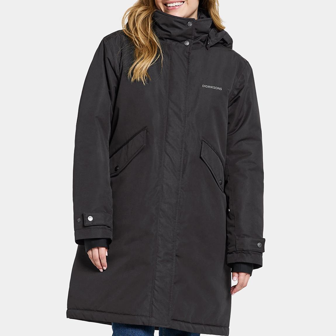 Black Josefine Waterproof Parka main product photo