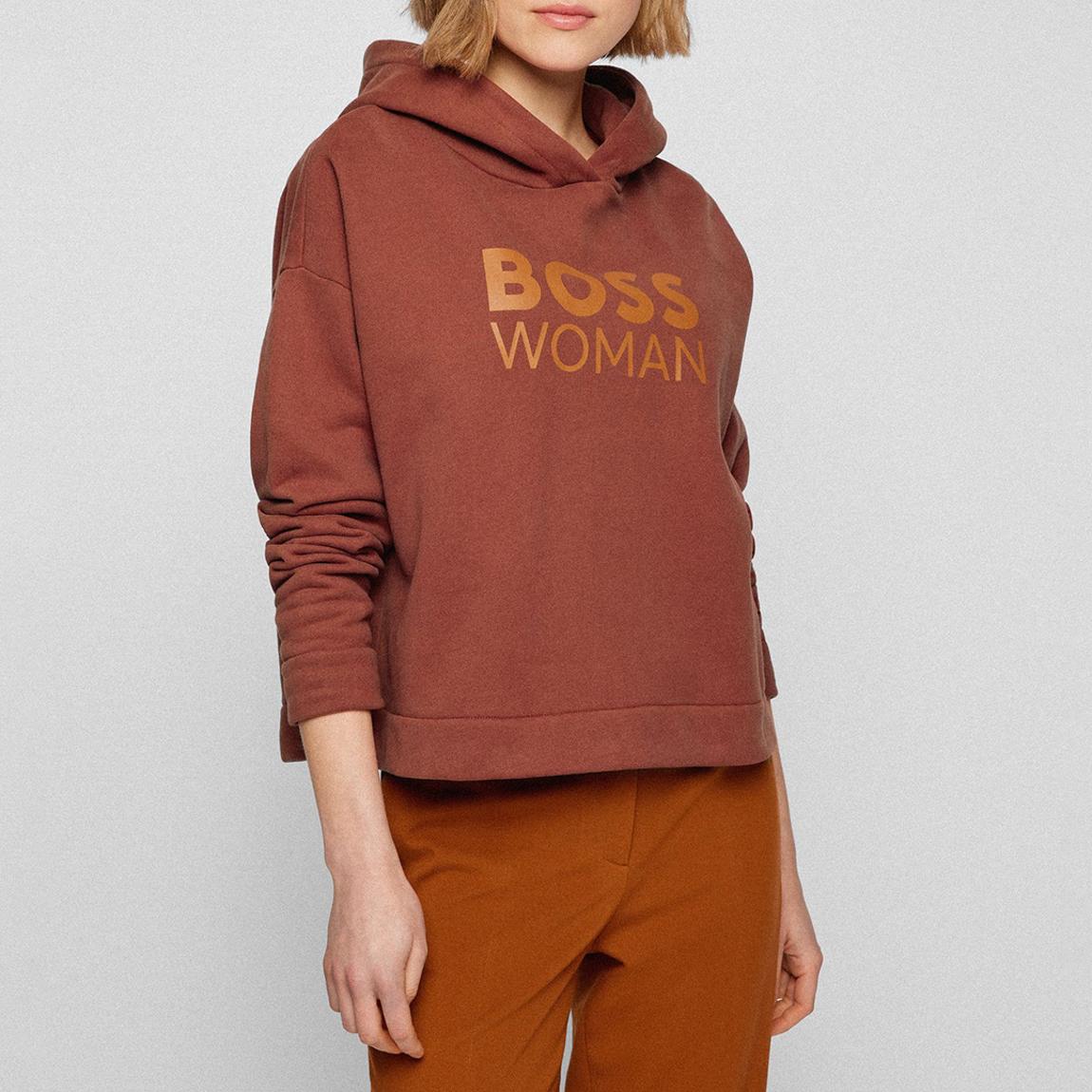 Burgundy Eshanta Cotton Hoodie main product photo