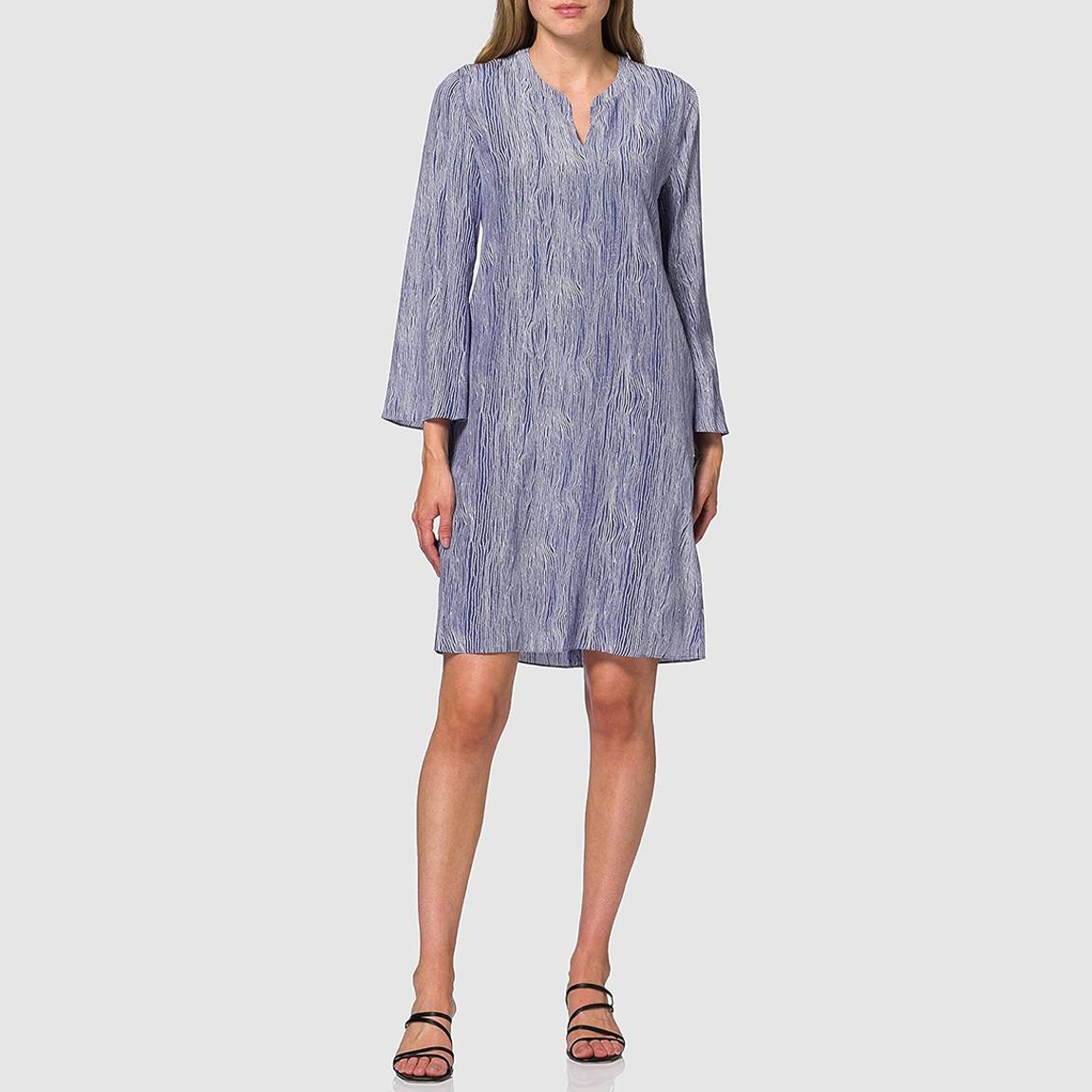 Blue Aseta Silk Mini Dress main product photo
