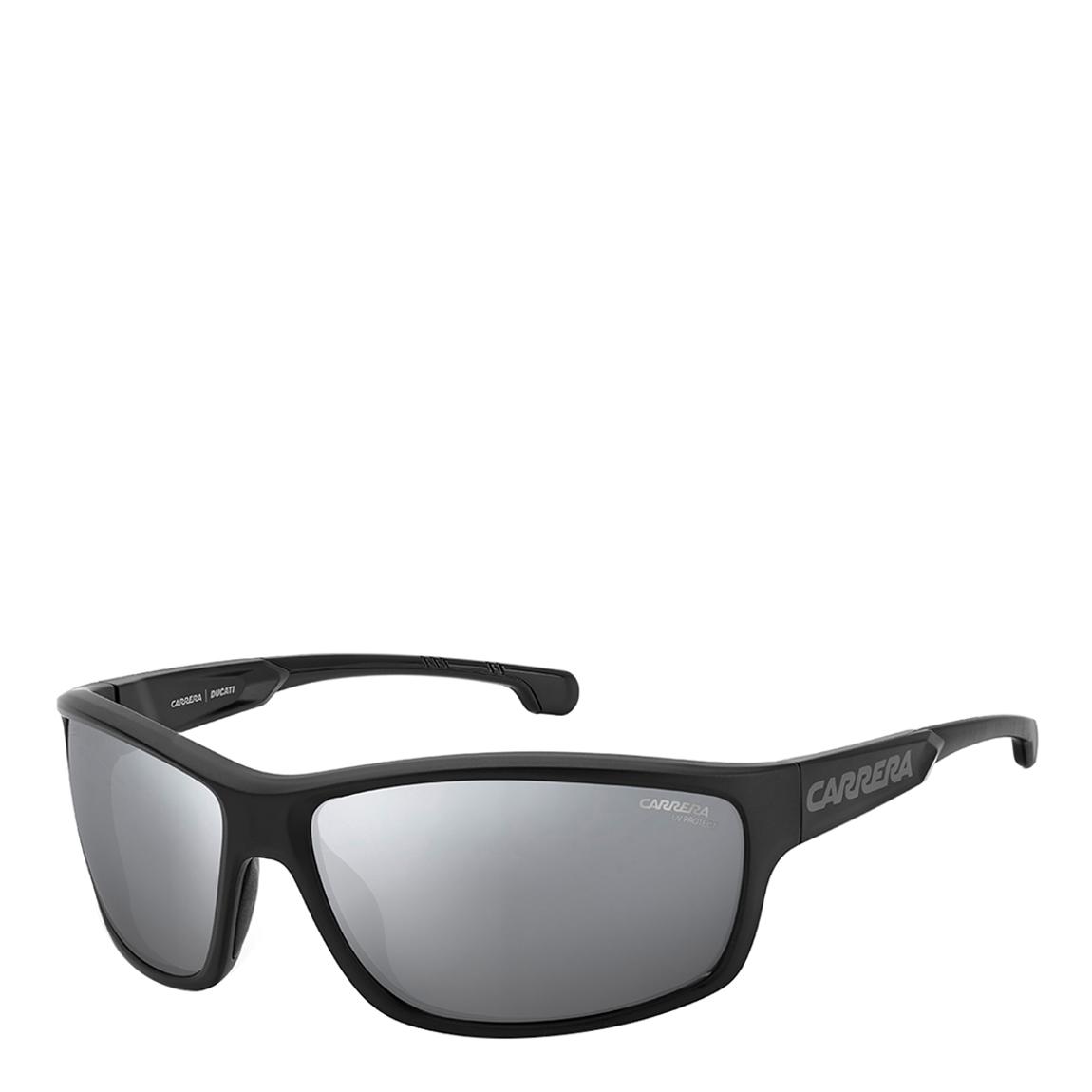 Black Grey Rectangular Sunglasses 68mm main product photo