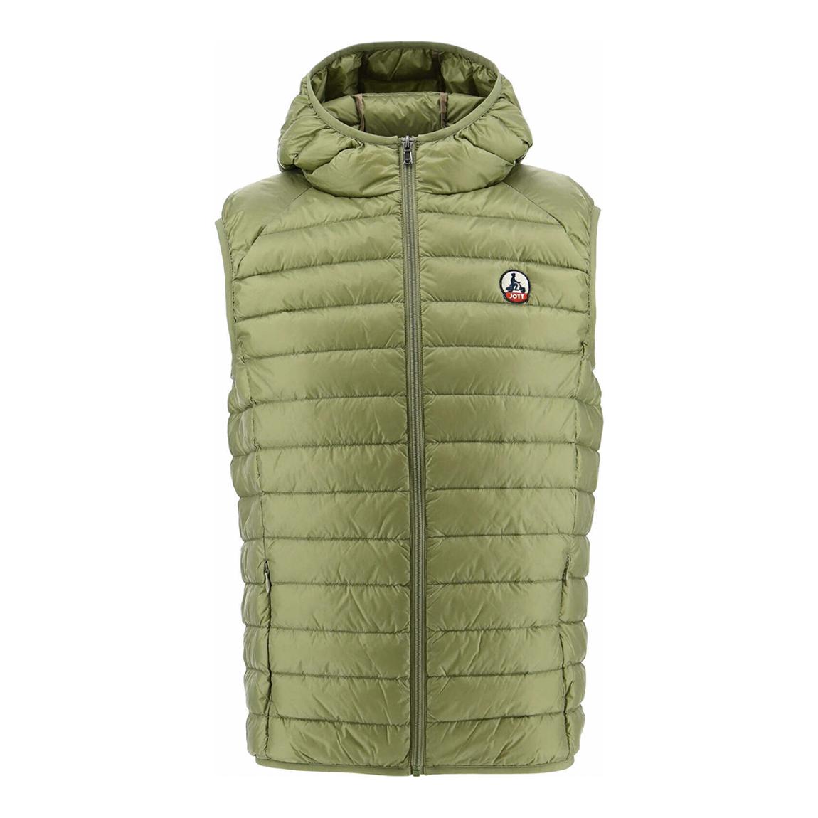 Green Pat Packable Gilet main product photo