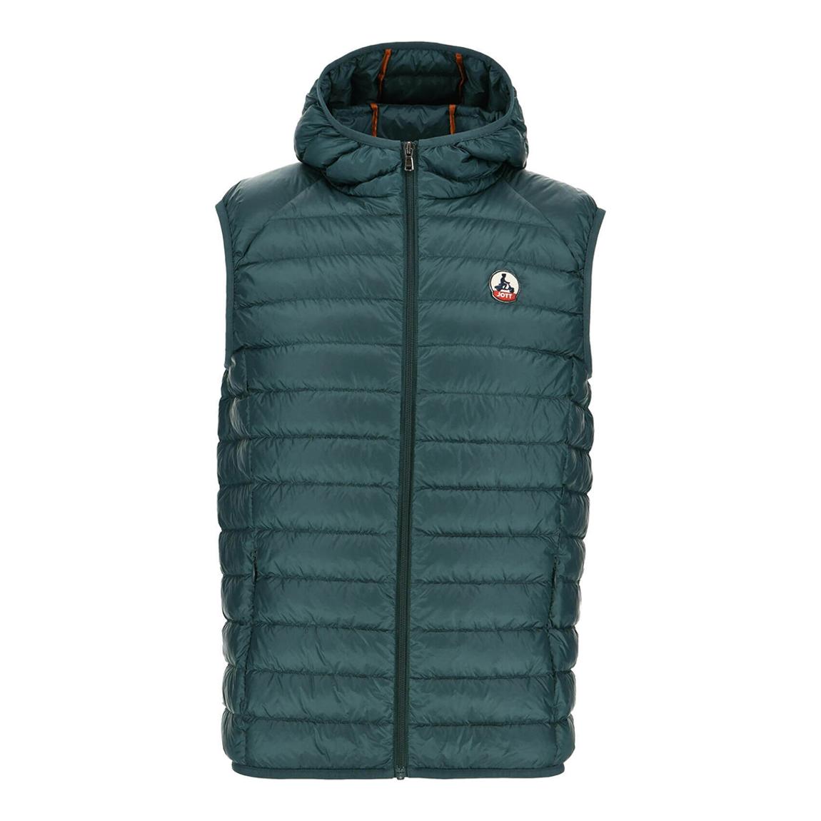 Dark Green Pat Packable Gilet main product photo
