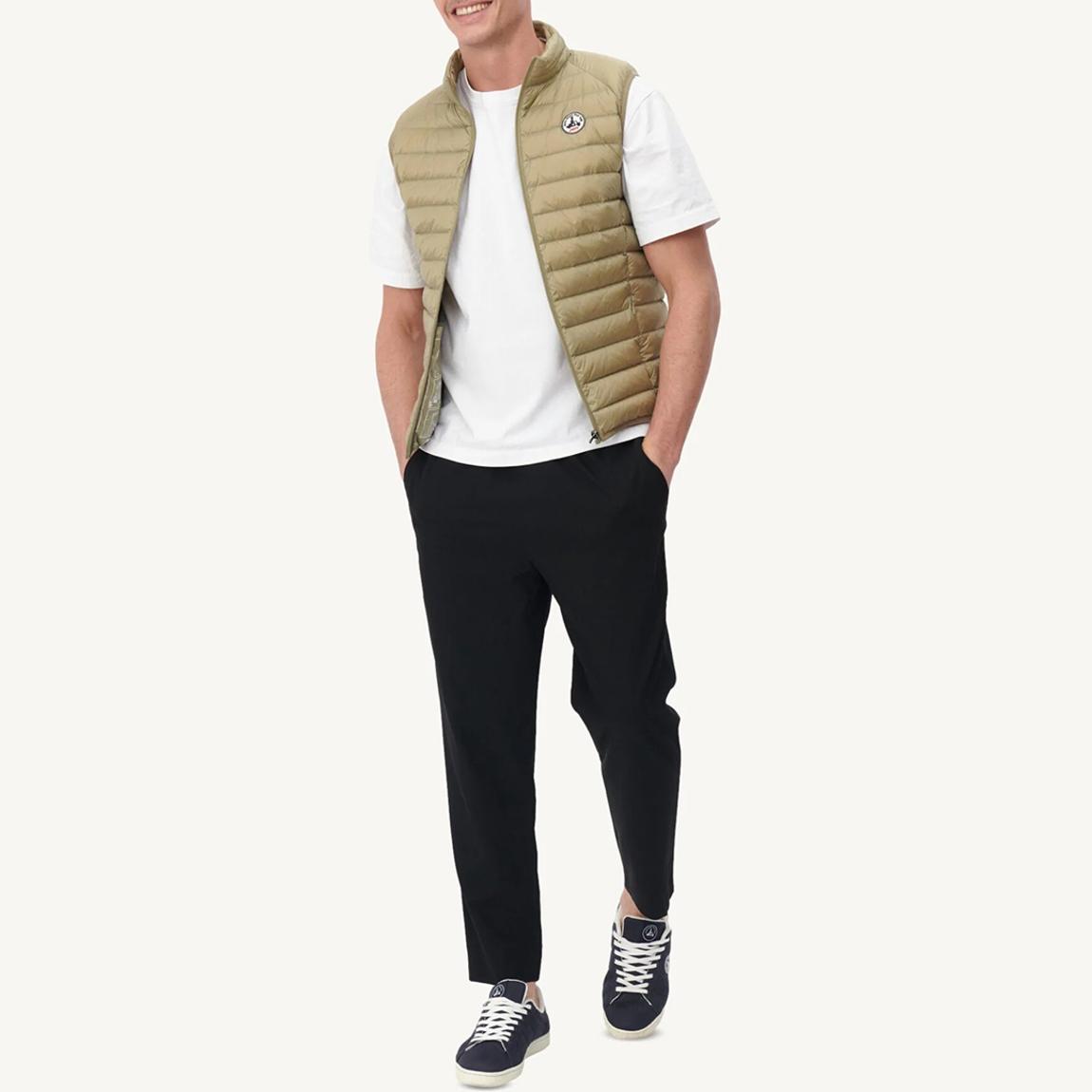 Khaki Tom Packable Gilet main product photo