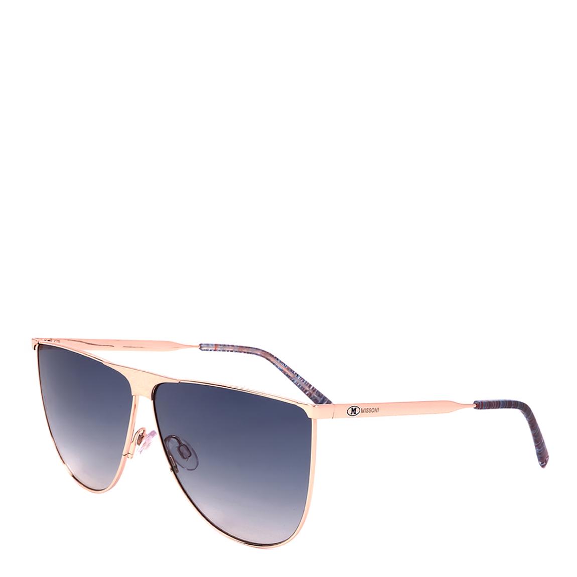Gold Copper Aviator Sunglasses 63mm main product photo