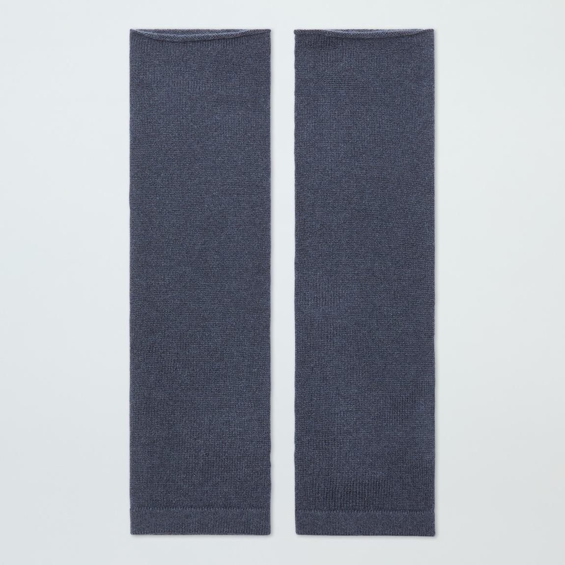 Slate Cashmere Fine Knit Wrist Warmers main product photo