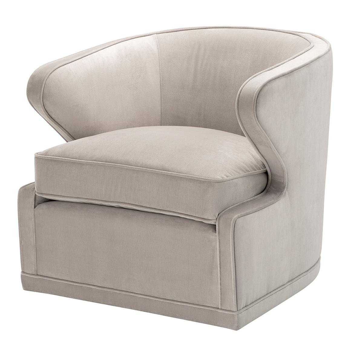 Dorset Swivel Chair, Pebble Grey main product photo