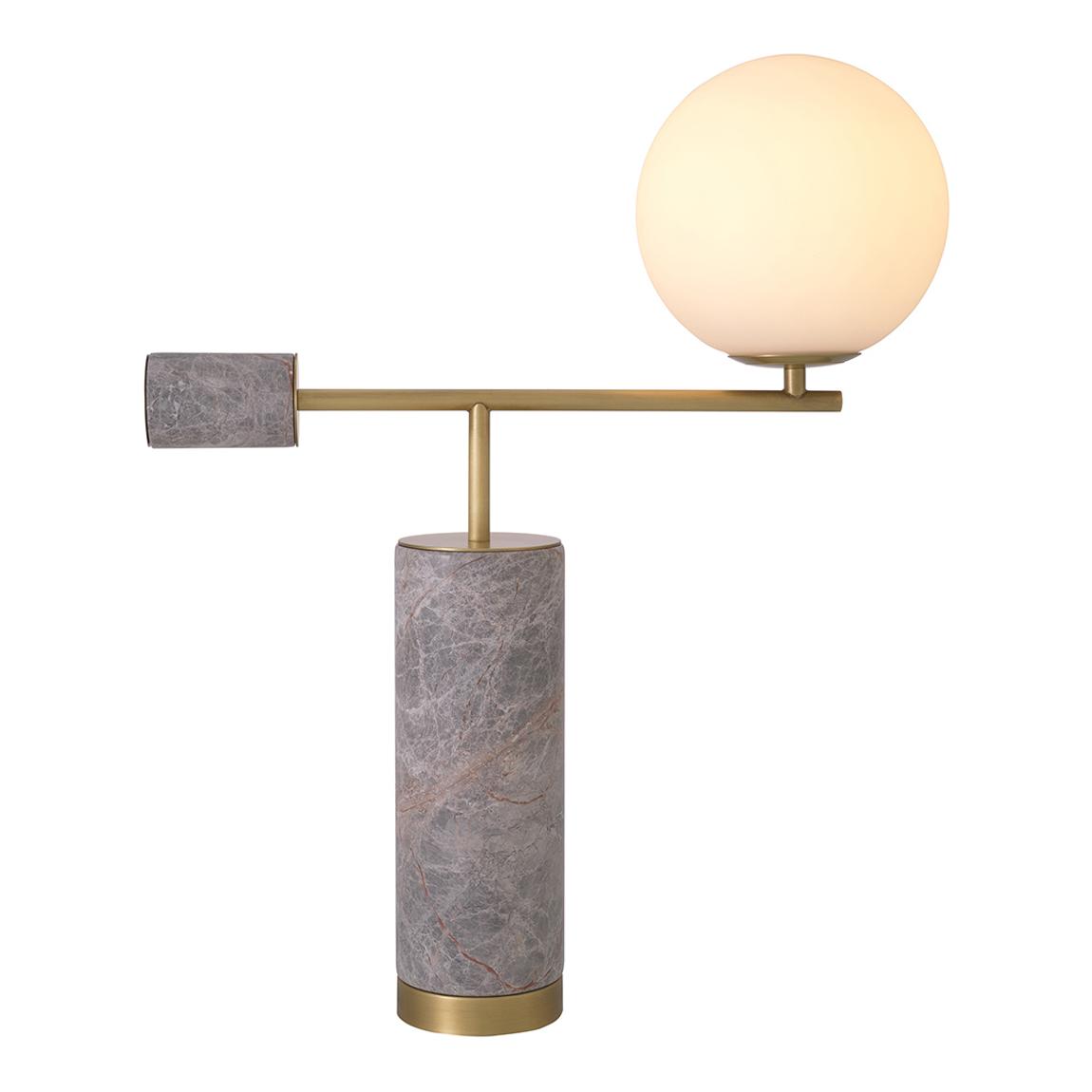 Xperience Table Lamp, Grey Marble main product photo