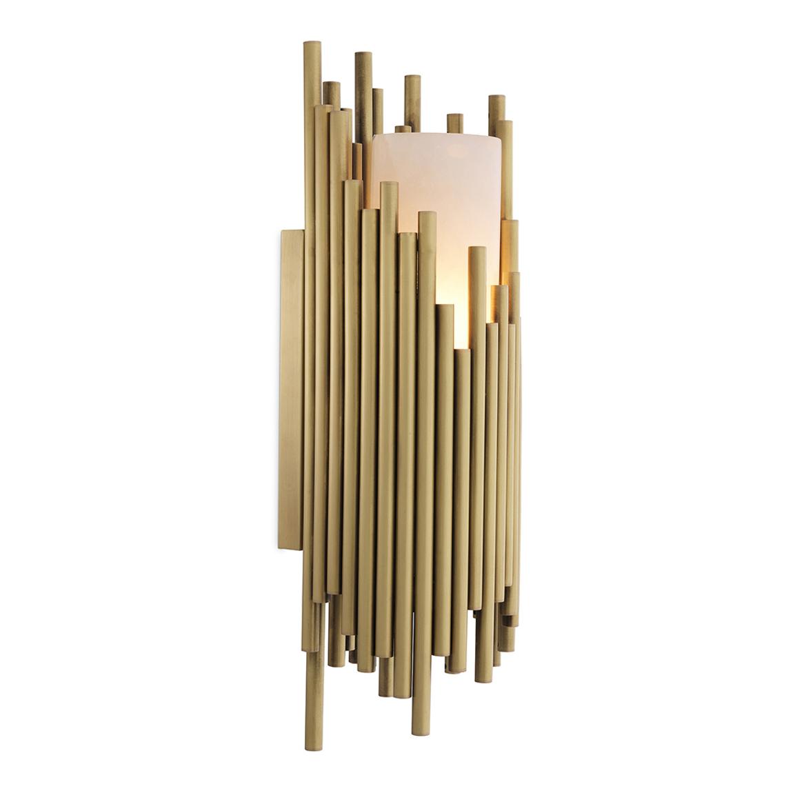 Bartoli Wall Lamp, Antique Brass main product photo