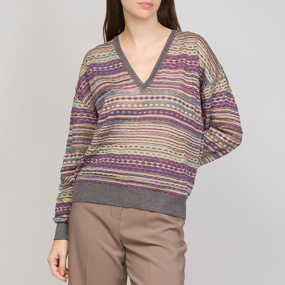 Purple/Multi Long Sleeve Jumper main product photo
