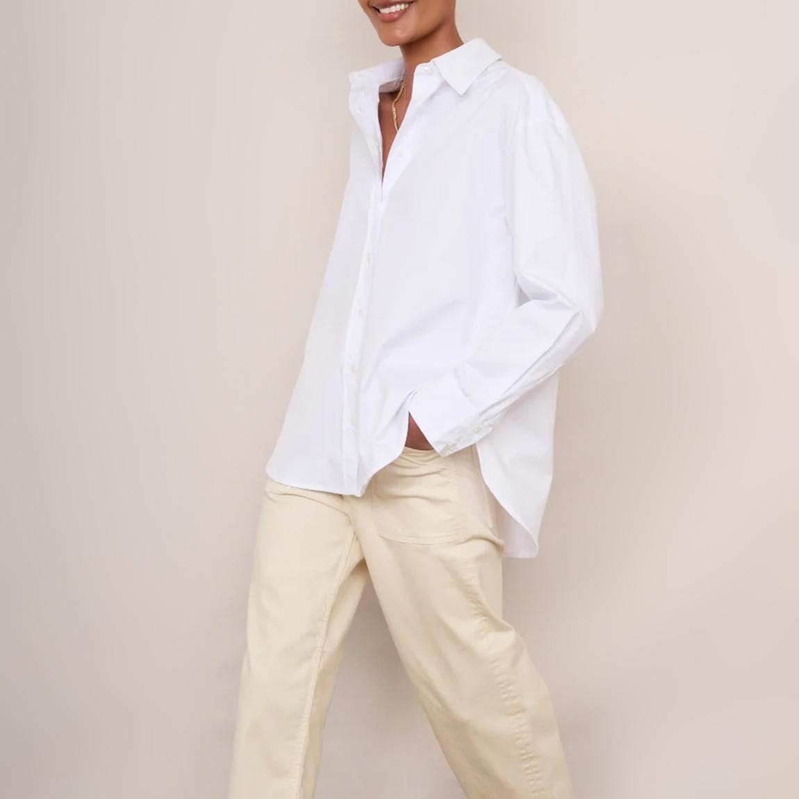 White Thomasina Shirt main product photo